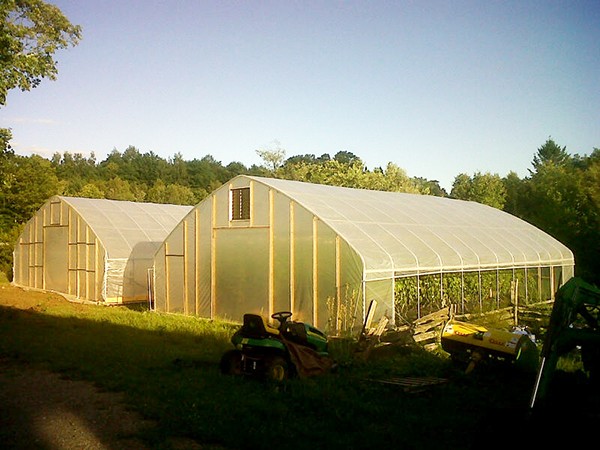 Hoophouses greenhouses